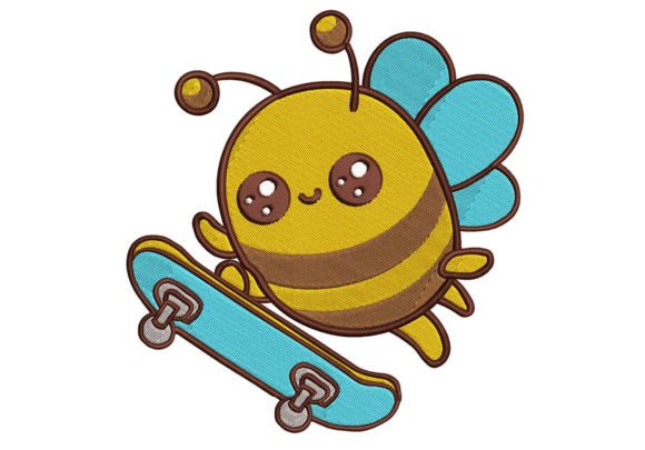 Adorable Bee Embroidery Digitizing Review