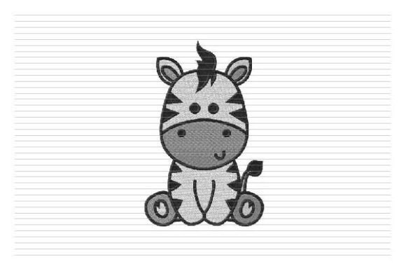 Baby Zebra Embroidery Review