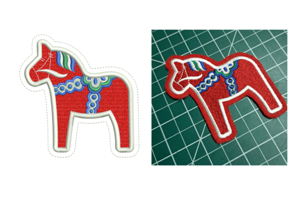 Christmas Toy Horse Embroidery Design Review