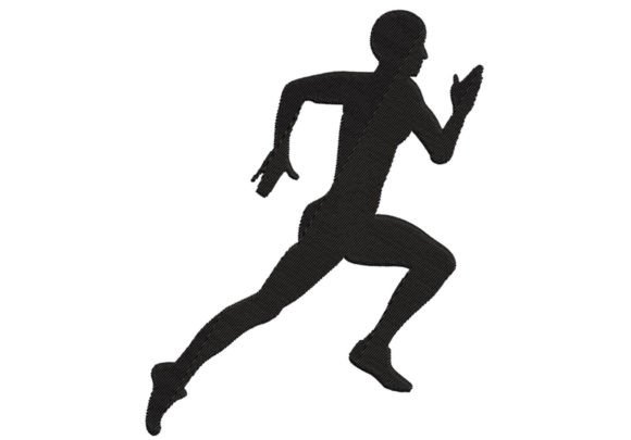 Embroidery Digitizing for Running Guy