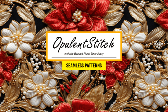 OpulentStitch Floral Embroidery Pattern Review