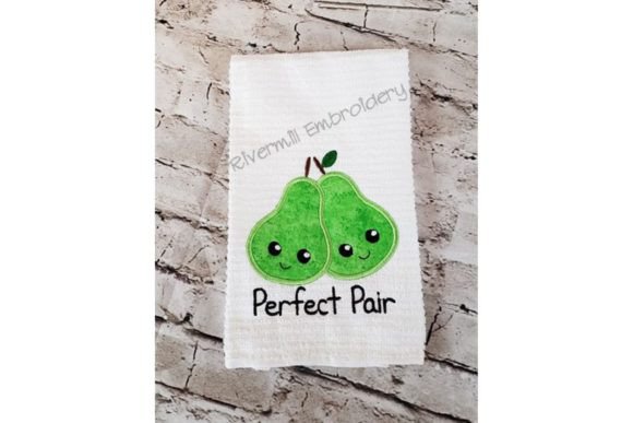 Perfect Pair Pears Applique Embroidery Review
