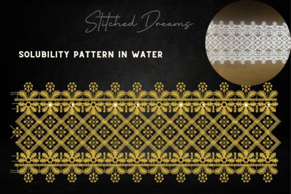 Review: Embroidery Borders of Water-soluble