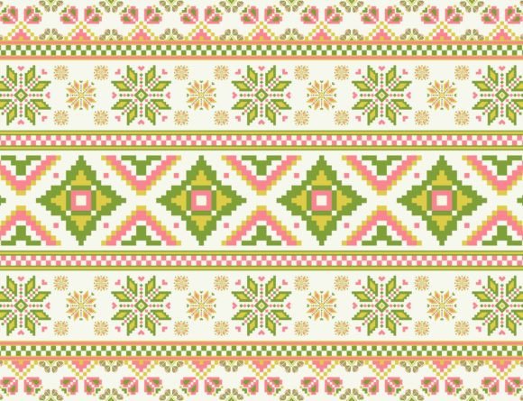 Review: Ethnic Floral Embroidery Pattern for Apparel