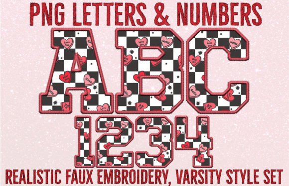 Valentine Faux Embroidery Sport Letters Review